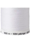 dikiş iplikleri, polyester, 1000 m, beyaz