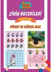Dikkat ve Görsel Algı - Kral Şakir Zihin Becerileri Aktivite Kitabı