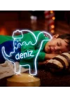 Dinozor Bebek Hediyesi, Çocuklara Hediye Led Lamba, Doğum Günü Hediyesi Sevimli Dino, Dinazor Temalı Parti, Çocuk Odası Gece Lambası