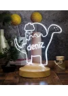 Dinozor Bebek Hediyesi, Çocuklara Hediye Led Lamba, Doğum Günü Hediyesi Sevimli Dino, Dinazor Temalı Parti, Çocuk Odası Gece Lambası