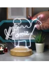 Dinozor Bebek Hediyesi, Çocuklara Hediye Led Lamba, Doğum Günü Hediyesi Sevimli Dino, Dinazor Temalı Parti, Çocuk Odası Gece Lambası