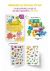 Dinozorlar Boyama Kitabı - Oyun Hamurlu - 3 Yaş +