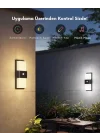 Dış Mekan Hareket Sensörlü Duvar Aydınlatması IP65 H7078CD1