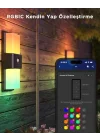 Dış Mekan Hareket Sensörlü Duvar Aydınlatması IP65 H7078CD1