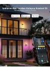 Dış Mekan Hareket Sensörlü Duvar Aydınlatması IP65 H7078CD1