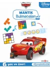 Disney Eğitsel Arabalar Çıkartmalı Mantık Bulmacaları