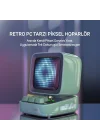 Ditoo Pro Yeşil Bluetooth Hoparlör ve Pixoo-64 Led Ekran Seti