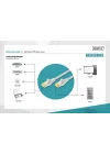 DK-1644-A-100 Professional Yüksek Kaliteli Cat 6 S/Ftp Ara Bağlantı Kablosu