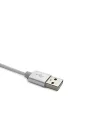 DLC2528M 1.2 Metre Elastik Type-C Kablo, Gri