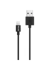 DLC3104U/00 - Kablo USB-A - Micro-USB - 120 cm - Siyah