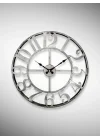 DM40GK Rakamlı Metal 40 cm Duvar Saati Gri
