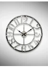 DM40GK Rakamlı Metal 40 cm Duvar Saati Gri