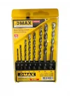 Dmax 8 Parça Beton Matkap Ucu Seti, Model DMX4348