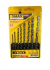 Dmax 8 Parça Beton Matkap Ucu Seti, Model DMX4348