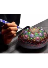 Dot Taş Görünümlü Ahşap 10 * 10 cm