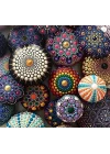 Dot Taş Görünümlü Ahşap 10 * 10 cm