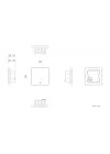 DS-3WAP521-SI AC1200 Dual Band Kurumsal Access Point Duvar Tipi