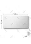 Dünya Haritası Eski Tablosu 140 x 70