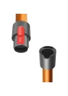 Dyson ile Uyumlu V8, V7, V10, V11 Şarjlı Dikey Süpürge Boru, Sarı