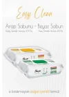 Easy Clean Yüzey Temizlik Havlusu 100 lü ve Arap Sabunu Katkılı 100lü
