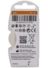 Easytab DA 312 - Pil tipi 312 olan tüm işitme cihazları için, 10 x 6 adet