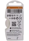 Easytab DA 312 - Pil tipi 312 olan tüm işitme cihazları için, 10 x 6 adet