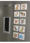 Efenin Hayvanat Bahçesi Seri-1 / Manyetik Blok- Magnet 20 Hayvan Figürü