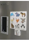 Efenin Hayvanat Bahçesi Seri-1 / Manyetik Blok- Magnet 20 Hayvan Figürü