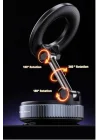 EFSANE TELEFON TUTUCU VE TELEFON STANDI KATLANABİLİR 360 DERECE HER YÖNE DÖNEBİLİR CAMA VEYA YÜZEYE KİLİTLENİR 5 KG TAŞIMA KAPASİTELİ ŞIK KALİTELİ METAL GÖVDE SAĞLAM VE ÇOK GÜÇLÜ ARAÇ TUTUCU