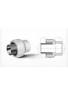 Mey İthalat® Ege Yıldız PPRC 50X1 1/2 Erkek Adaptör Gri