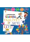 Eğlenceli Faaliyet Seti - Lacivert Kitap - 4+ Yaş