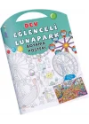 Eğlenceli Lunapark Dev Boyama Posteri