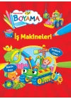 Eğlendiren Boyama - İş Makineleri