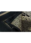 Ekonomik Osmanlı Tafta Seccade - 0150 (Siyah)