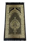 Ekonomik Osmanlı Tafta Seccade - 0150 (Siyah)