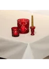 Ekru Pamuklu Masa Örtüsü (140x180)