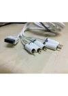 Ekstra Kaliteli 2 Metre Nintendo Wii Component Kablo 5 RCA