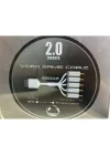 Ekstra Kaliteli 2 Metre Nintendo Wii Component Kablo 5 RCA