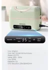 Elektrikli Buharlı Yemek Termosu - 1.2L 3 Bölmeli - 4 Modlu Isıtma Sistemi - BPAsız Paslanmaz Çelik - Ev, Ofis ve Seyahat İçin