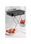 Mey İthalat®  Emaye Mangal Katlanır Ayaklı NO:1 44 X 27 cm 720230