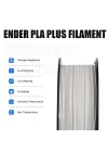 Ender PLA Plus 1.75 mm 1 kg Beyaz Filament
