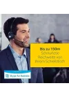 Engage 75 Kulak Üstü Dect Mono Kulaklık - Skype for Business Sertifikalı Kablosuz Kulaklık, Masa Telefonları ve Yumuşak Telefonlar için Gürültü Önleyici - Siyah - AB Versiyonu