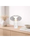Erta 03 Beyaz Şarjlı Masa Lambası 1X1.8W 3000K
