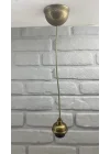 Eskitme Gold Avize Plastik Kablolu Sarkıt Duy E27 Tesisat