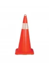 Mey İthalat® Esnek Kırılmaz Trafik Konisi Tek Reflektörlü 70 cm