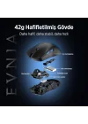EVNIA Serisi SPK9718 Kablosuz Bluetooth Dual Mod 30000DPI 6 Tuşlu Optik Oyuncu Mouse Siyah