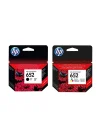 F6V25AE + F6V24AE 652 Siyah + Renkli Kartuş Seti