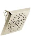 Faucet 5-Spray H2Okinetic Raincan Duş Başlığı, Parlak Nikel Duş Başlığı, Kare Duş Başlığı, Duş Başlığı, Su Tasarruflu Duş Başlığı, Lumicoat Parlak Nikel 52664-PN-PR