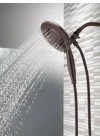 FAUCET 58569-RB25-PK In2ition HSSH 2,5 GPM 5 Ayarlı Kombo, Su Akışı, Venedik Bronzu