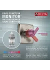 Faucet Ashlyn 17 Serisi Çift İşlevli Küvet ve Duş Seti 2 Püskürtmeli Dokunmatik Temiz In2ition 2si 1 Arada Elde Tutulan Hortumlu Duş Başlığı, Venedik Bronz T17464-RB-I (Vana Dahil Değildir)